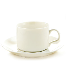 Image showing Perfect white coffee cup