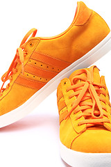 Image showing Orange shoe