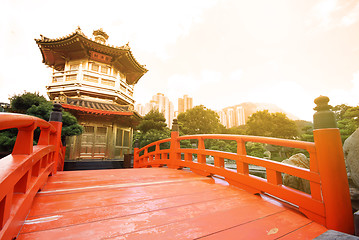 Image showing The Pavilion of Absolute Perfection in the Nan Lian Garden, Hong