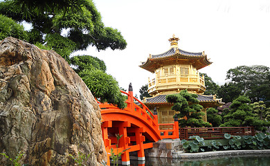 Image showing The Pavilion of Absolute Perfection in the Nan Lian Garden, Hong