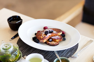 Image showing french toast on a plate