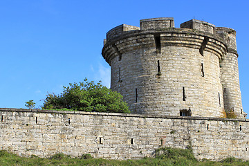 Image showing fortifications of a castle