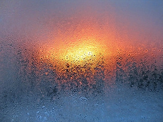 Image showing water drop and sunlight