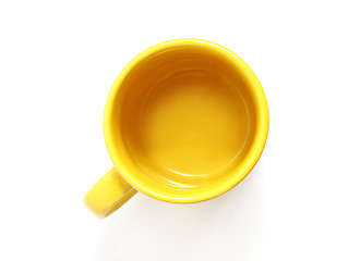 Image showing yellow mug