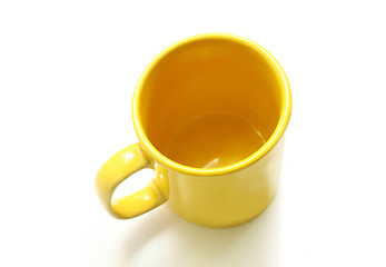 Image showing yellow mug