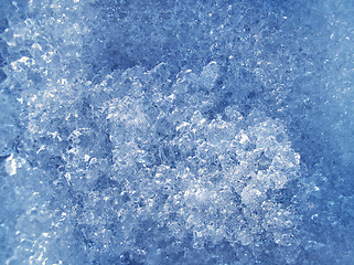 Image showing blue ice background