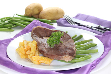 Image showing roast lamb