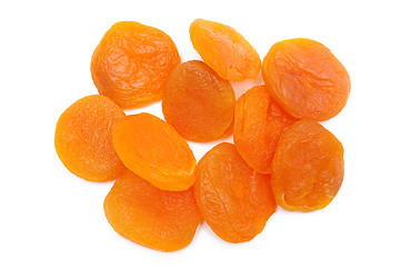 Image showing Dried apricots