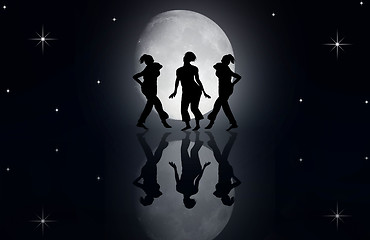 Image showing Lunar dance