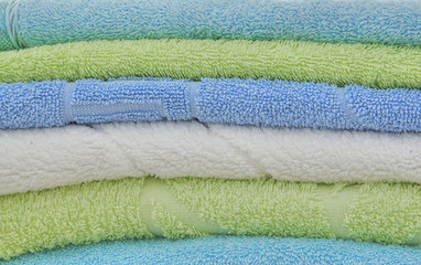 Image showing Background.Double towels