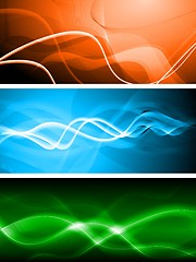 Image showing Vibrant banners. Vector illustration