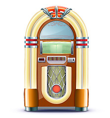 Image showing classic juke box