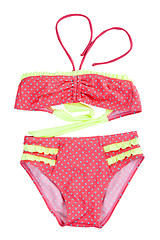 Image showing red swimsuit