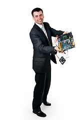 Image showing happy businessman