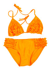 Image showing orange swimsuit