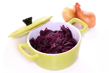 Image showing Red cabbage