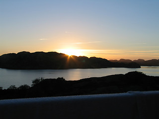 Image showing Sunset