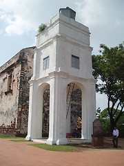 Image showing st paul hill watch tower