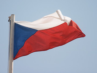 Image showing Czech flag