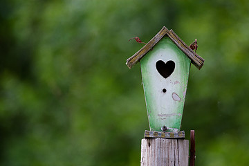 Image showing Rustic Birdhouse