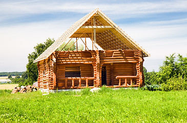 Image showing wooden house