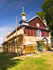 Image showing Church restoration