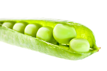 Image showing green peas