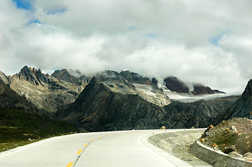 Image showing Landscape in Tibet