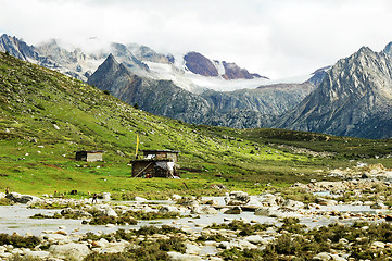 Image showing Landscape in Tibet