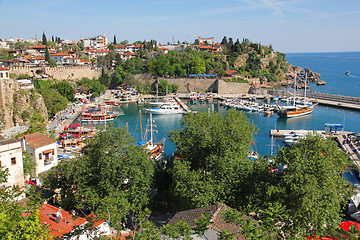 Image showing Turkey. Antalya town. Harbor 