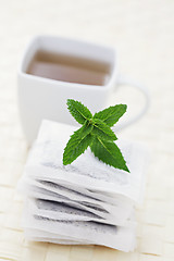 Image showing mint tea