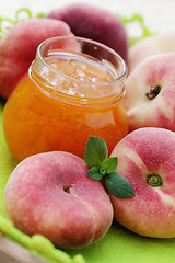 Image showing peaches marmalade