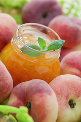 Image showing peaches marmalade