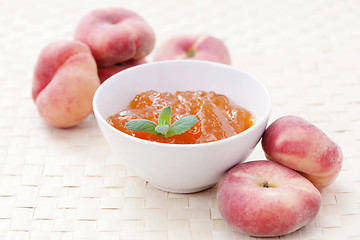 Image showing peaches marmalade