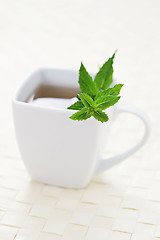 Image showing mint tea