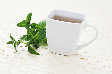 Image showing mint tea