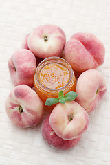 Image showing peaches marmalade