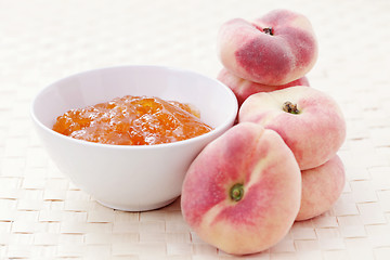 Image showing peaches marmalade