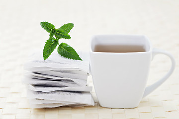 Image showing mint tea