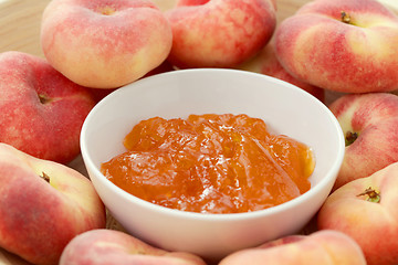 Image showing peaches marmalade