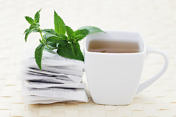 Image showing mint tea