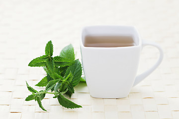 Image showing mint tea