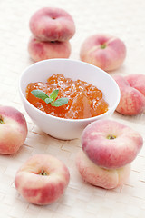 Image showing peaches marmalade