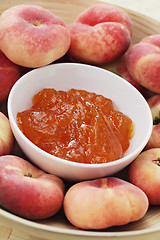 Image showing peaches marmalade