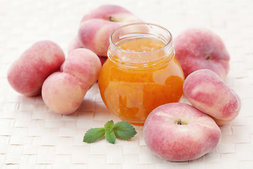 Image showing peaches marmalade