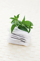 Image showing mint tea