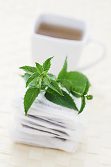 Image showing mint tea