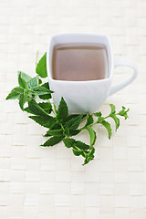 Image showing mint tea