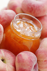 Image showing peaches marmalade