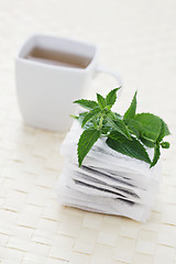 Image showing mint tea